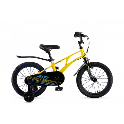 Велосипед детский Maxiscoo Air Стандарт Плюс 16 MSC-A1641 жёлтый матовый 01